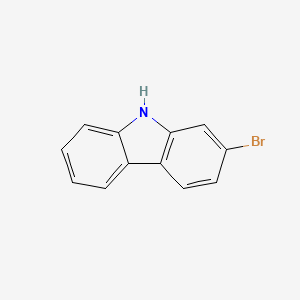 molecular formula C12H8BrN B1337993 2-Bromo-9H-carbazole CAS No. 3652-90-2