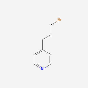 molecular formula C8H10BrN B1338005 4-(3-溴丙基)吡啶 CAS No. 40337-66-4