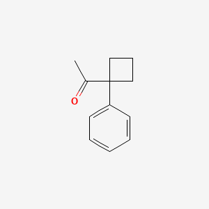 B1338017 1-(1-Phenylcyclobutyl)ethanone CAS No. 3972-67-6