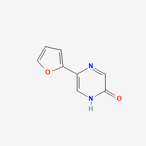 B1338021 5-(Furan-2-yl)pyrazin-2-ol CAS No. 82619-62-3