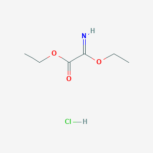 B1338026 Ethyl 2-ethoxy-2-iminoacetate hydrochloride CAS No. 55149-83-2