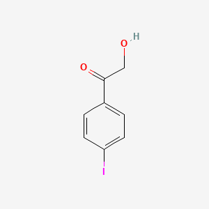 molecular formula C8H7IO2 B1338078 2-Hydroxy-1-(4-iodophenyl)ethanone CAS No. 78812-64-3