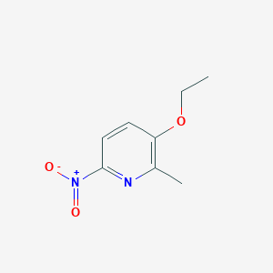 molecular formula C8H10N2O3 B1338084 3-乙氧基-2-甲基-6-硝基吡啶 CAS No. 73101-78-7