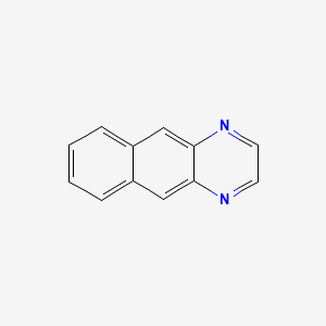 molecular formula C12H8N2 B1338093 苯并[g]喹喔啉 CAS No. 260-50-4