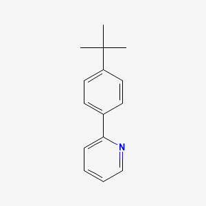 molecular formula C15H17N B1338151 2-(4-叔丁基苯基)吡啶 CAS No. 524713-66-4