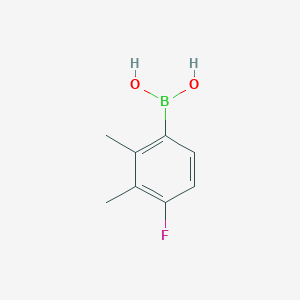 molecular formula C8H10BFO2 B1338153 (4-氟-2,3-二甲基苯基)硼酸 CAS No. 211495-31-7