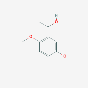 molecular formula C10H14O3 B1338190 1-(2,5-二甲氧基苯基)乙醇 CAS No. 41038-40-8