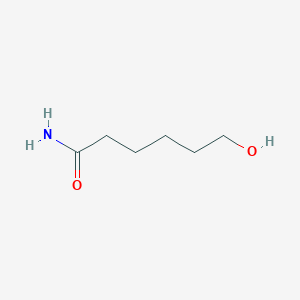 molecular formula C6H13NO2 B1338199 6-Hydroxyhexanamide CAS No. 4547-52-8
