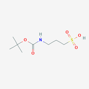 molecular formula C8H17NO5S B1338209 3-(N-Boc-氨基)-1-丙磺酸 CAS No. 918825-10-2