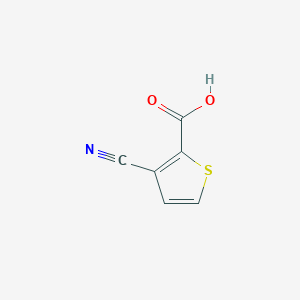 B1338225 3-cyanothiophene-2-carboxylic Acid CAS No. 58231-00-8