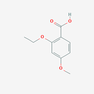 molecular formula C10H12O4 B1338261 2-乙氧基-4-甲氧基苯甲酸 CAS No. 55085-15-9