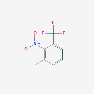 molecular formula C8H6F3NO2 B1338263 1-甲基-2-硝基-3-(三氟甲基)苯 CAS No. 92891-23-1