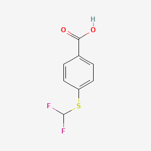 4-[(difluoromethyl)thio]benzoic acid