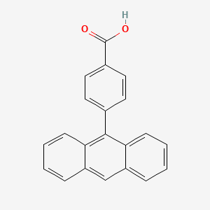 Benzoic acid, 4-(9-anthracenyl)-