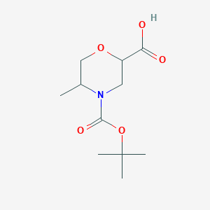 4-(tert-Butoxycarbonyl)-5-methylmorpholine-2-carboxylic acid