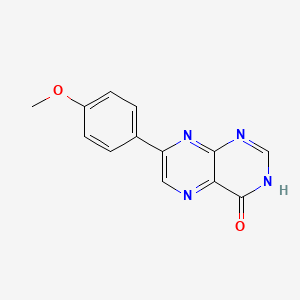 7-(4-Methoxyphenyl)-4-pteridinol