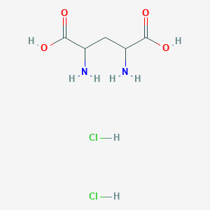 (2R,4S)-2,4-Diaminopentanedioic acid dihydrochloride