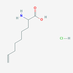 (2S)-2-aminonon-8-enoic acid;hydrochloride