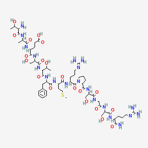 molecular formula C58H96N20O20S B13383188 Taestfmrps gsr 