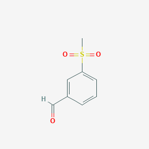 molecular formula C8H8O3S B1338320 3-(甲磺酰基)苯甲醛 CAS No. 43114-43-8