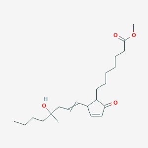 Methyl 7-[2-(4-hydroxy-4-methyloct-1-enyl)-5-oxocyclopent-3-en-1-yl]heptanoate