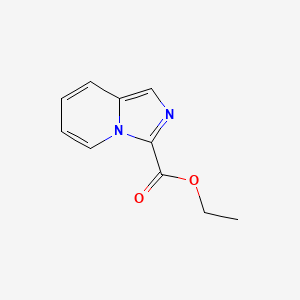 molecular formula C10H10N2O2 B1338322 咪唑并[1,5-a]吡啶-3-羧酸乙酯 CAS No. 81803-60-3