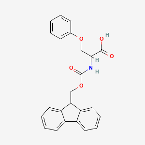 molecular formula C24H21NO5 B13383280 N-Fmoc-O-phenyl-D-serine 