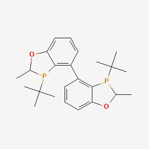 3-tert-butyl-4-(3-tert-butyl-2-methyl-2H-1,3-benzoxaphosphol-4-yl)-2-methyl-2H-1,3-benzoxaphosphole