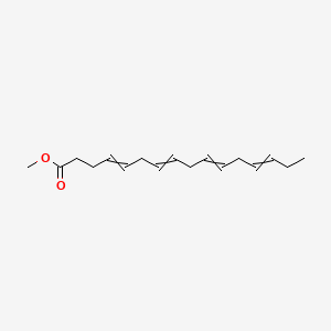 molecular formula C17H26O2 B13383371 Methyl hexadeca-4,7,10,13-tetraenoate CAS No. 873108-81-7