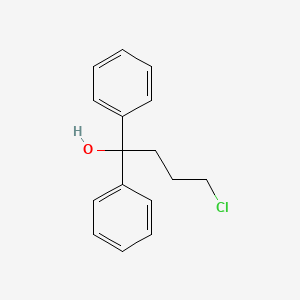 4-Chloro-1,1-diphenylbutan-1-ol