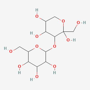 molecular formula C12H22O11 B13383419 3-o-Hexopyranosylhex-2-ulopyranose CAS No. 5349-40-6