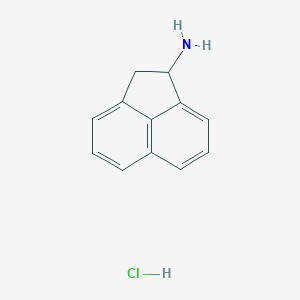 molecular formula C12H12ClN B1338346 1-苊萘胺盐酸盐 CAS No. 5668-66-6