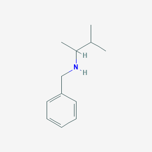 molecular formula C12H19N B1338357 N-苄基-3-甲基丁-2-胺 CAS No. 110871-35-7