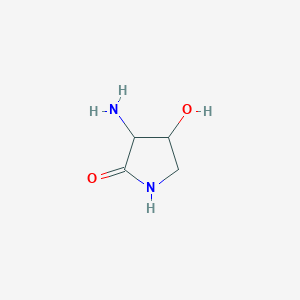 (3R,4R)-3-Amino-4-hydroxy-pyrrolidin-2-one