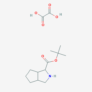 (1S,3aR,6aS)-1-Boc-octahydrocyclopenta[c]pyrrole Oxalate