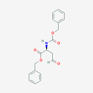 B1338372 Benzyl 4-oxo-2-(s)-[[(phenylmethoxy)carbonyl]amino]butanoate CAS No. 58578-45-3