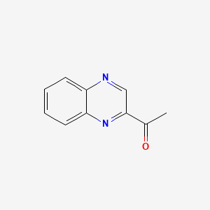 molecular formula C10H8N2O B1338386 2-乙酰喹喔啉 CAS No. 25594-62-1