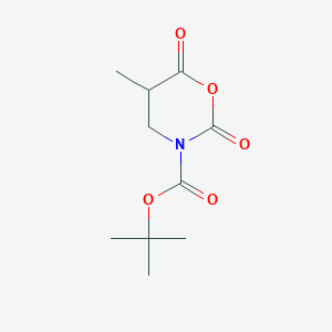 Tert-butyl 5-methyl-2,6-dioxo-1,3-oxazinane-3-carboxylate
