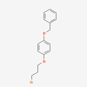 B1338393 1-(Benzyloxy)-4-(3-bromopropoxy)benzene CAS No. 80199-92-4