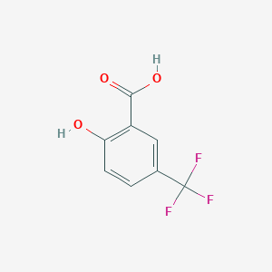 molecular formula C8H5F3O3 B1338404 2-羟基-5-(三氟甲基)苯甲酸 CAS No. 79427-88-6