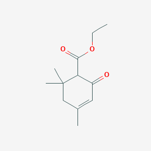 Ethyl 4,6,6-trimethyl-2-oxocyclohex-3-ene-1-carboxylate