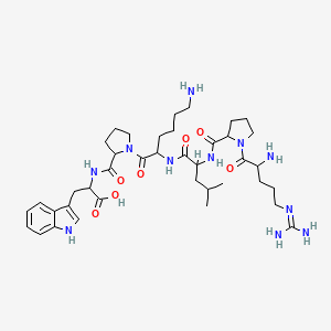 H-DL-Arg-DL-Pro-DL-Leu-DL-Lys-DL-Pro-DL-Trp-OH