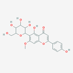 6-beta-D-Glucopyranosyl-4',5-dihydroxy-7-methoxyflavone