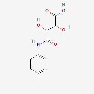 2,3-Dihydroxy-4-(4-methylanilino)-4-oxobutanoic acid