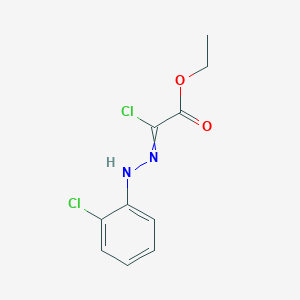 Ethyl 2-chloro-2-[2-(2-chlorophenyl)hydrazono]-acetate