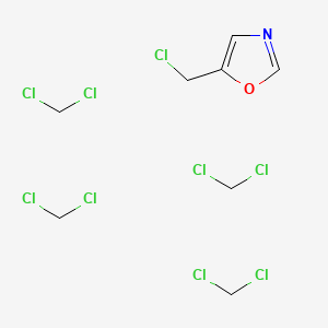 5-(chloromethyl)-1,3-oxazole;dichloromethane