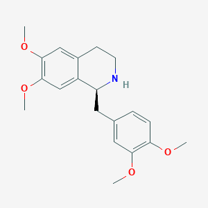 B133845 (1~{s})-1-[(3,4-Dimethoxyphenyl)methyl]-6,7-Dimethoxy-1,2,3,4-Tetrahydroisoquinoline CAS No. 4747-98-2