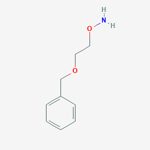 Hydroxylamine, O-[2-(phenylmethoxy)ethyl]-