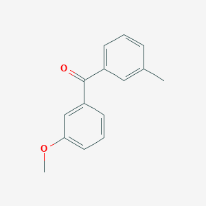 B1338468 3-Methoxy-3'-methylbenzophenone CAS No. 71372-40-2