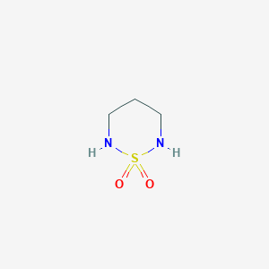 molecular formula C3H8N2O2S B1338476 1,2,6-噻二嗪烷 1,1-二氧化物 CAS No. 67104-89-6